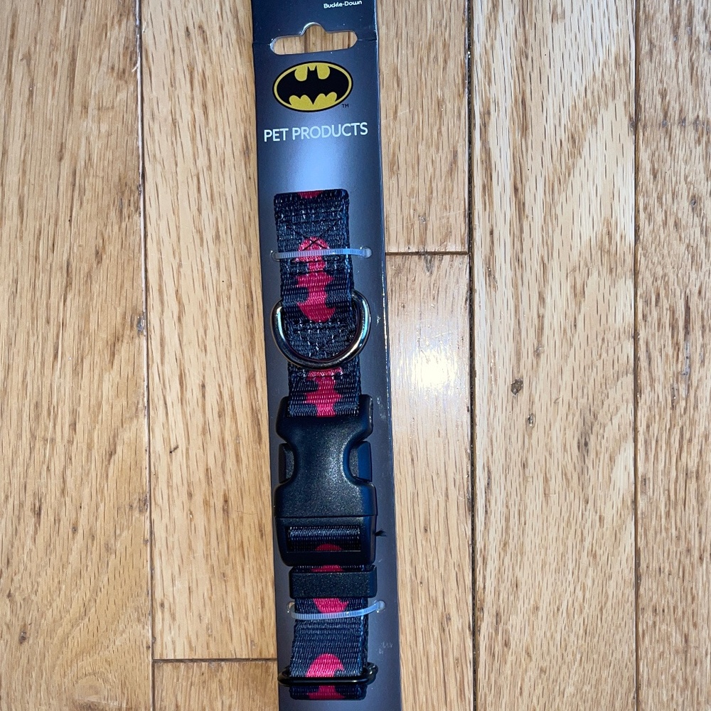 Brand New Pet Products Batman Dog Collar